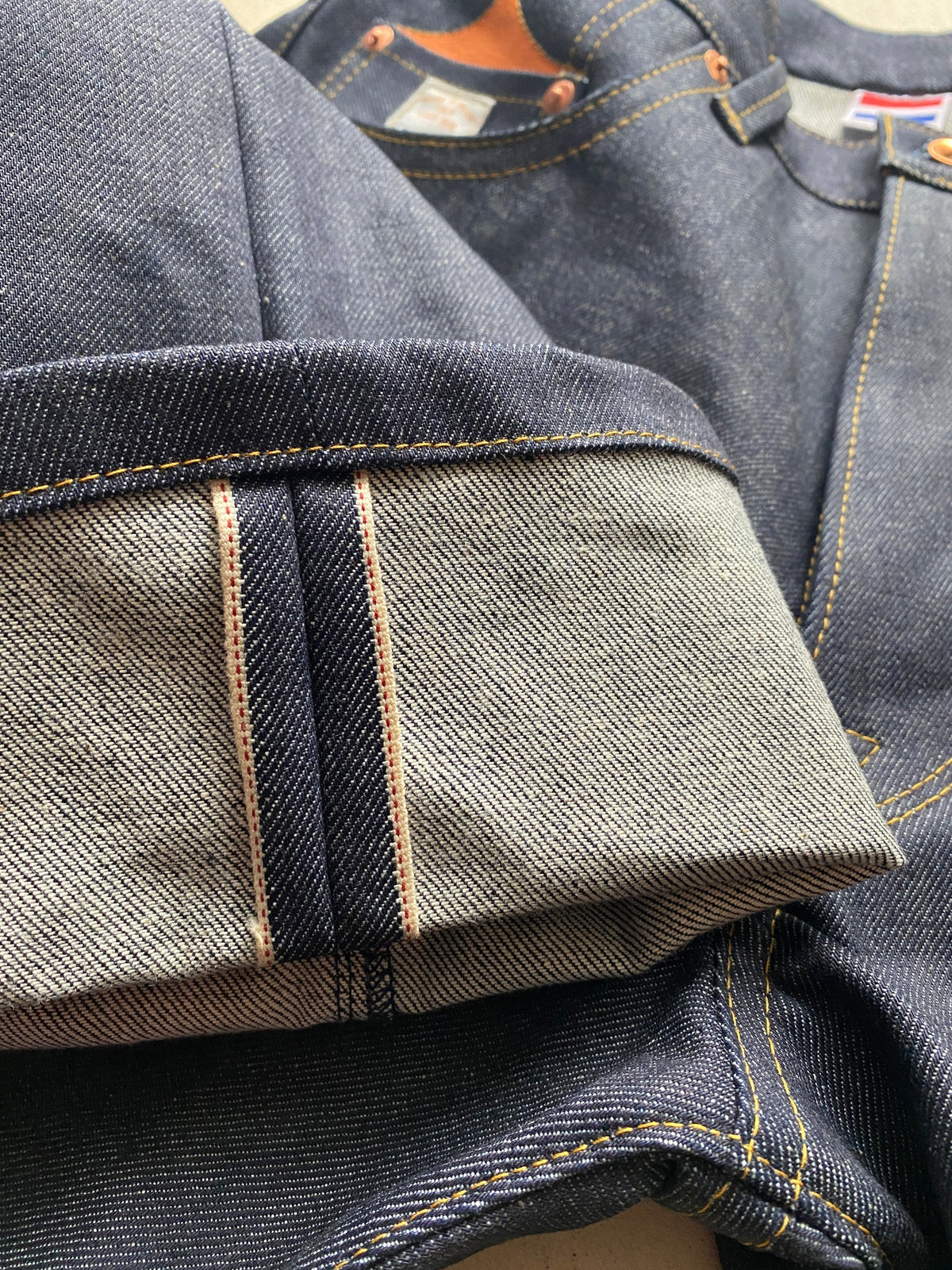 Tulp Jeans 36W36L Candiani 15OZ Selvedge Denim