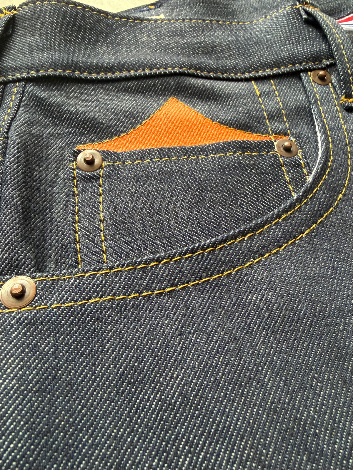 Tulp Jeans 36W36L Candiani 15OZ Selvedge Denim