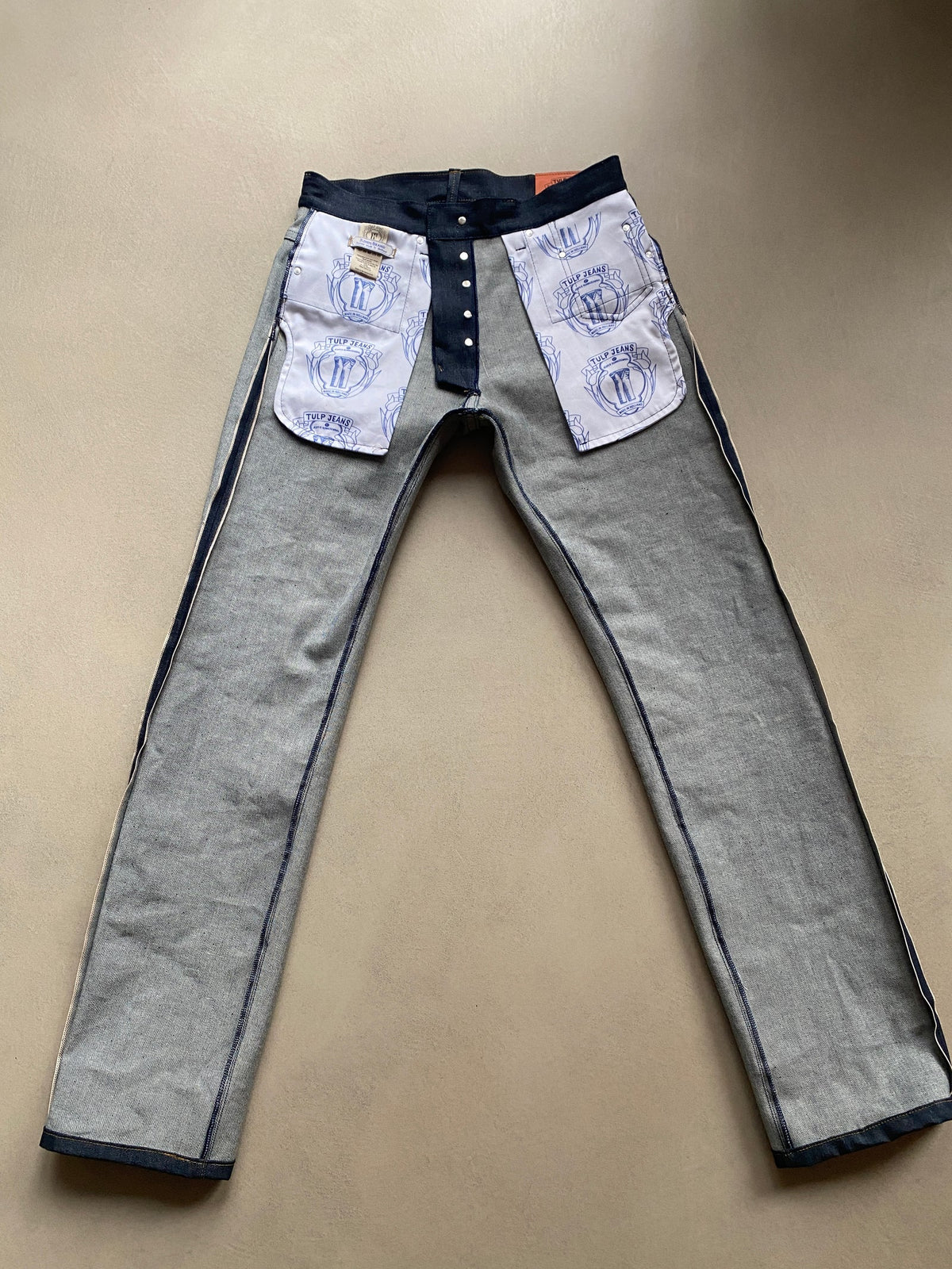 Tulp Jeans 36W36L Candiani 15OZ Selvedge Denim