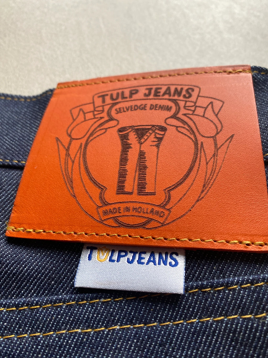 Tulp Jeans 36W36L Candiani 15OZ Selvedge Denim